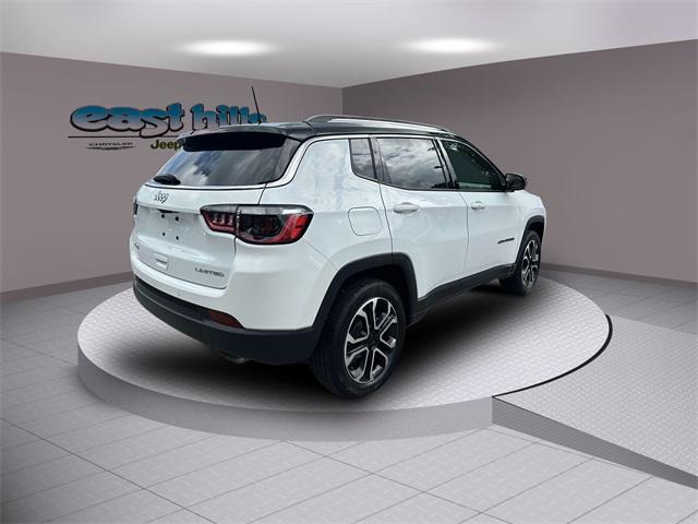 used 2022 Jeep Compass car, priced at $21,560
