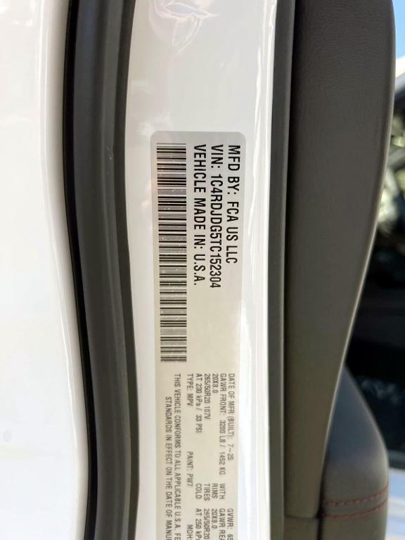 new 2026 Dodge Durango car, priced at $50,485