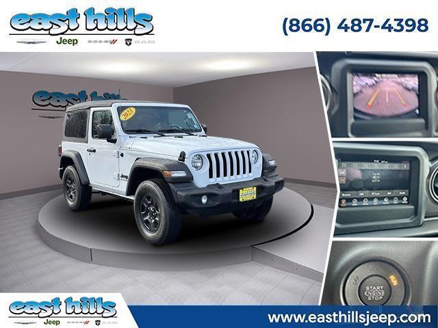 used 2023 Jeep Wrangler car, priced at $29,303