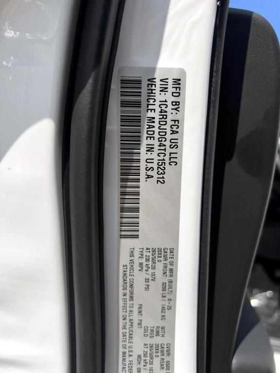 new 2026 Dodge Durango car, priced at $50,485