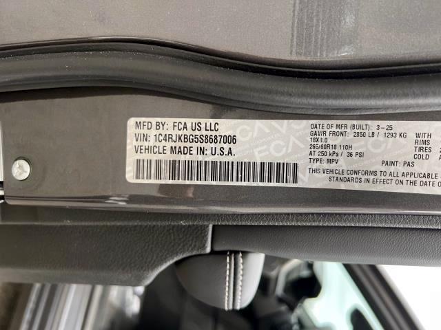 new 2025 Jeep Grand Cherokee L car, priced at $52,110
