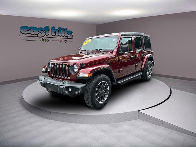 used 2021 Jeep Wrangler Unlimited car, priced at $29,627