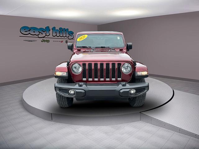 used 2021 Jeep Wrangler Unlimited car, priced at $29,627