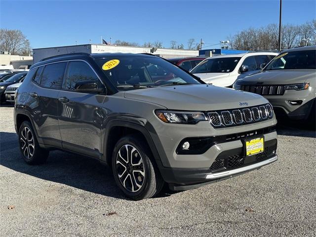 used 2023 Jeep Compass car, priced at $19,360
