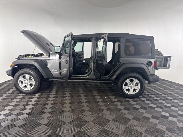 used 2021 Jeep Wrangler Unlimited car, priced at $29,400