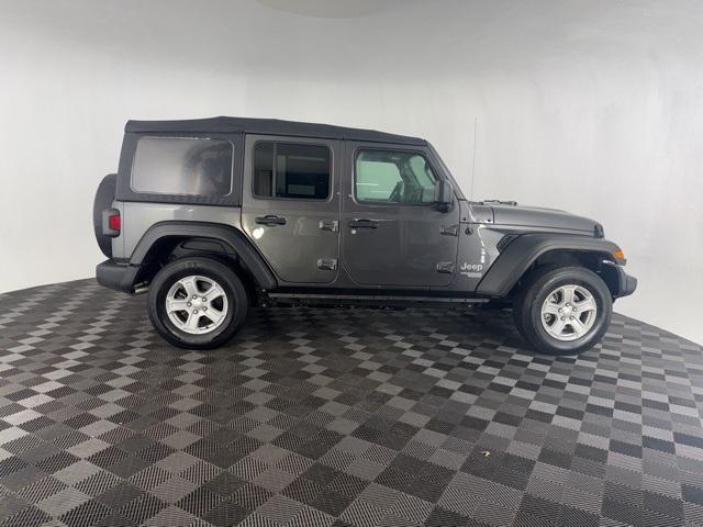 used 2021 Jeep Wrangler Unlimited car, priced at $29,400