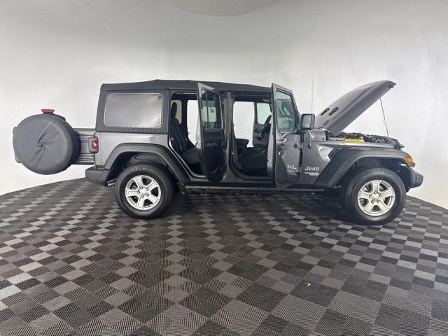 used 2021 Jeep Wrangler Unlimited car, priced at $29,400