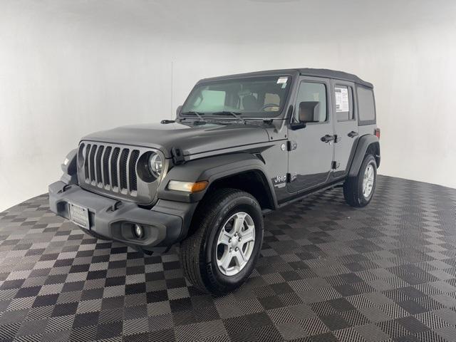 used 2021 Jeep Wrangler Unlimited car, priced at $29,400