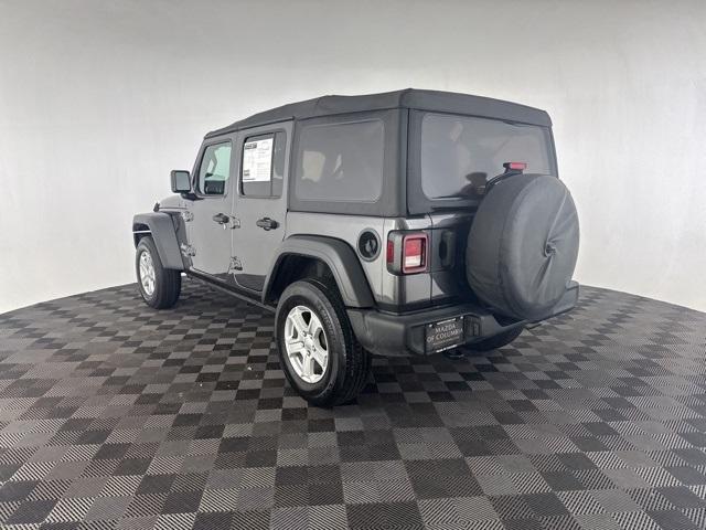 used 2021 Jeep Wrangler Unlimited car, priced at $29,400