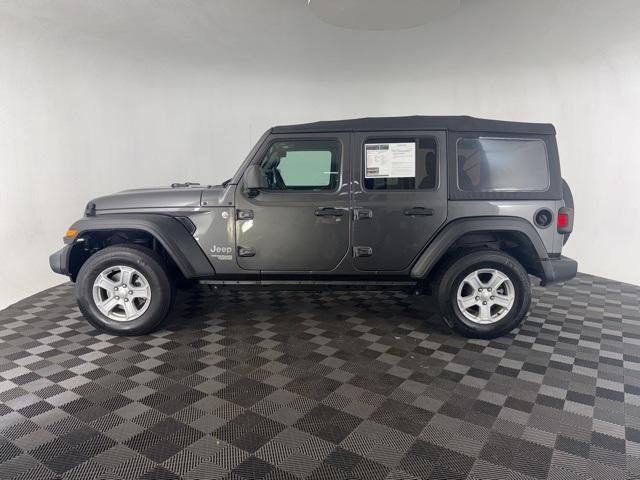 used 2021 Jeep Wrangler Unlimited car, priced at $29,400