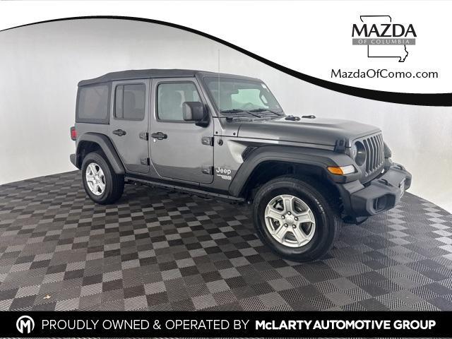 used 2021 Jeep Wrangler Unlimited car, priced at $29,400