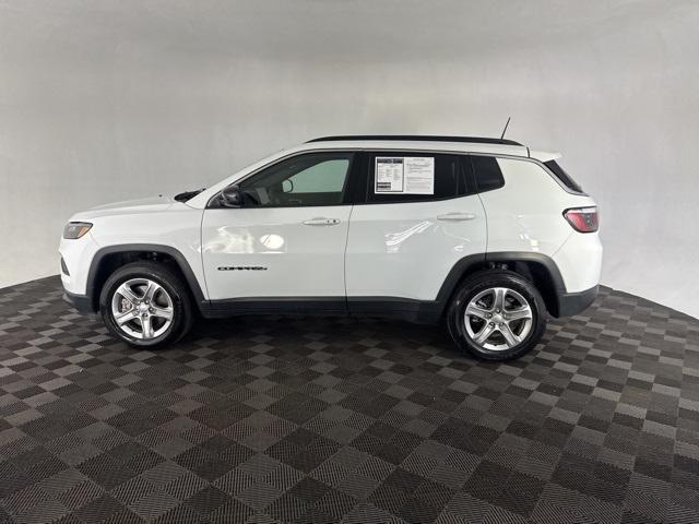 used 2024 Jeep Compass car, priced at $21,100