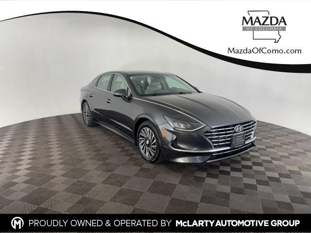 used 2021 Hyundai Sonata Hybrid car, priced at $16,100