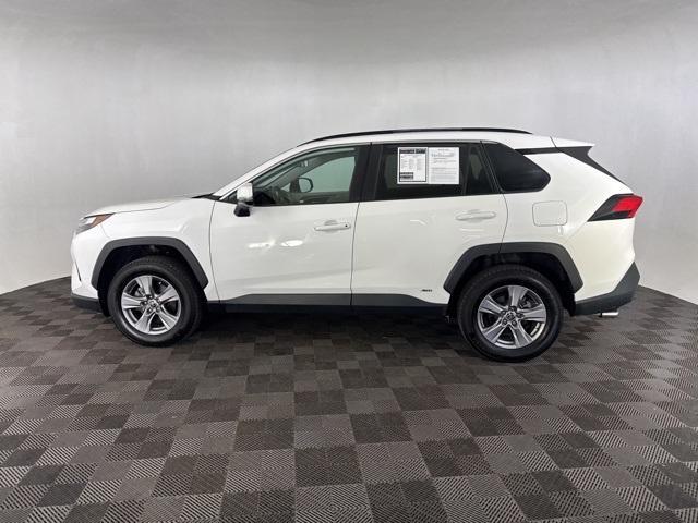 used 2022 Toyota RAV4 Hybrid car, priced at $25,400