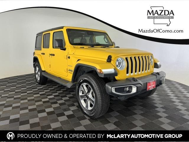 used 2020 Jeep Wrangler Unlimited car, priced at $37,500