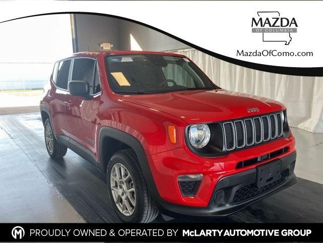 used 2023 Jeep Renegade car, priced at $22,100