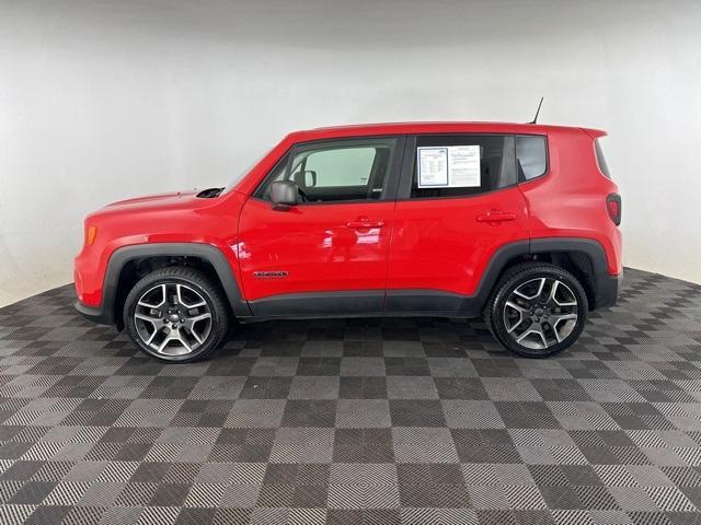 used 2021 Jeep Renegade car, priced at $17,700
