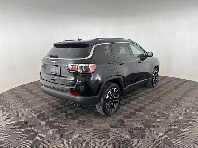 used 2022 Jeep Compass car, priced at $23,400