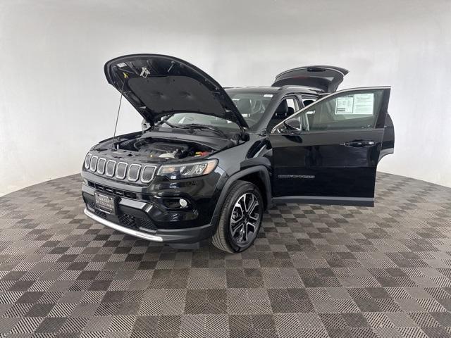 used 2022 Jeep Compass car, priced at $23,400