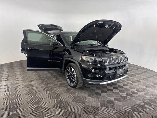 used 2022 Jeep Compass car, priced at $23,400