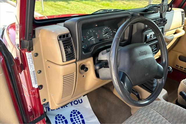 used 1999 Jeep Wrangler car, priced at $5,950