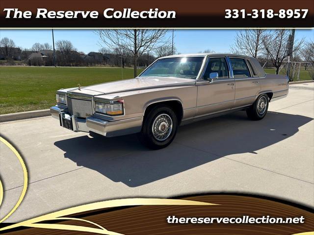 used 1991 Cadillac Brougham car, priced at $12,950