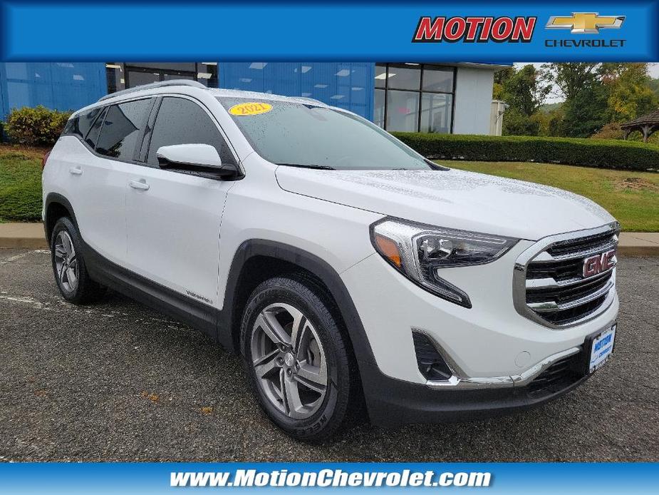 used 2021 GMC Terrain car, priced at $22,295