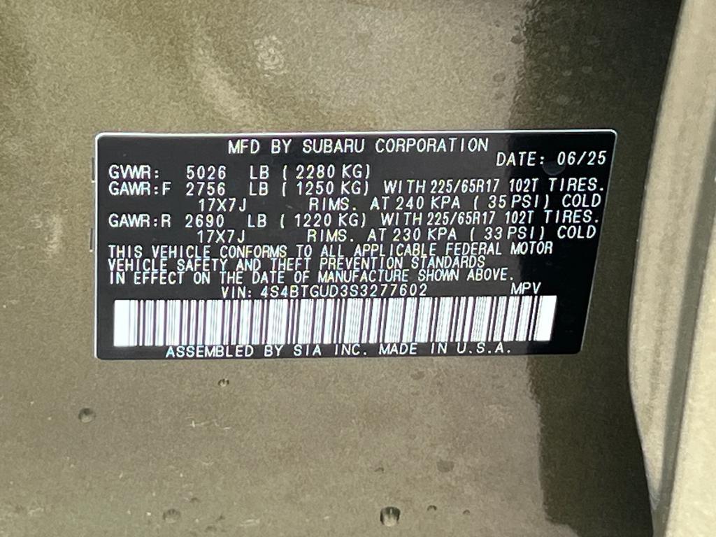 new 2025 Subaru Outback car, priced at $42,513