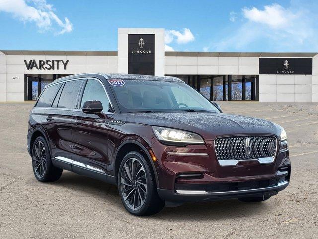 used 2022 Lincoln Aviator car, priced at $48,995