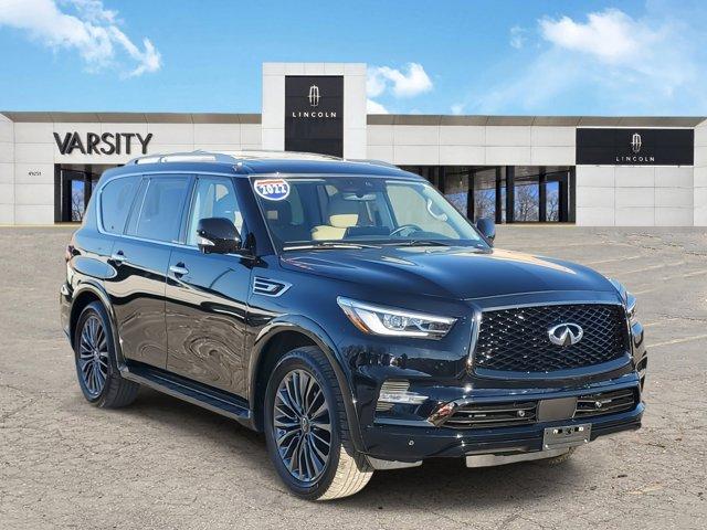 used 2022 INFINITI QX80 car, priced at $44,995