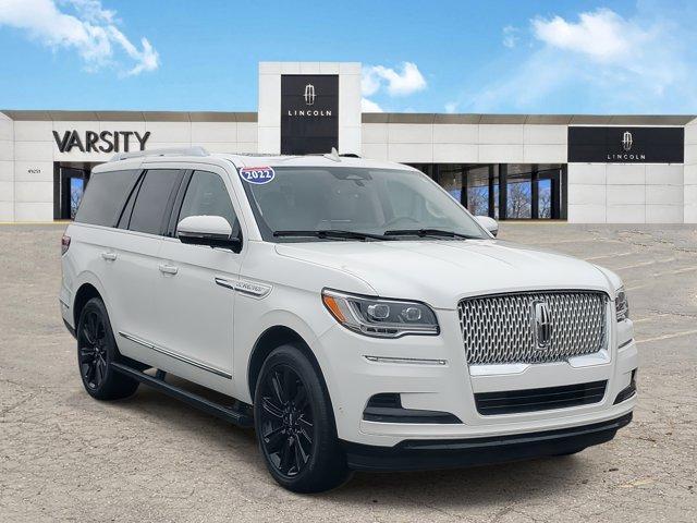 used 2022 Lincoln Navigator car, priced at $58,995