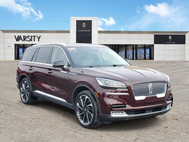 used 2021 Lincoln Aviator car, priced at $45,995