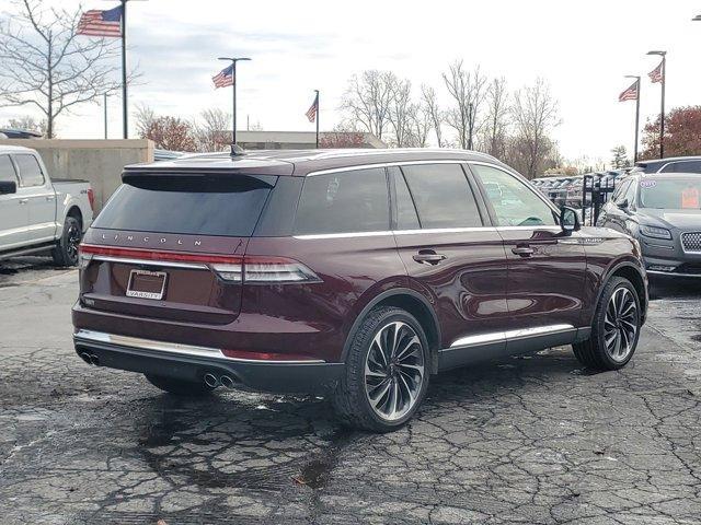 used 2021 Lincoln Aviator car, priced at $45,995