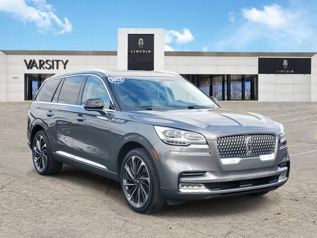 used 2022 Lincoln Aviator car, priced at $50,995