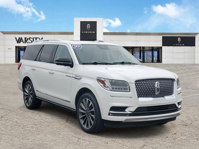 used 2021 Lincoln Navigator car, priced at $61,995