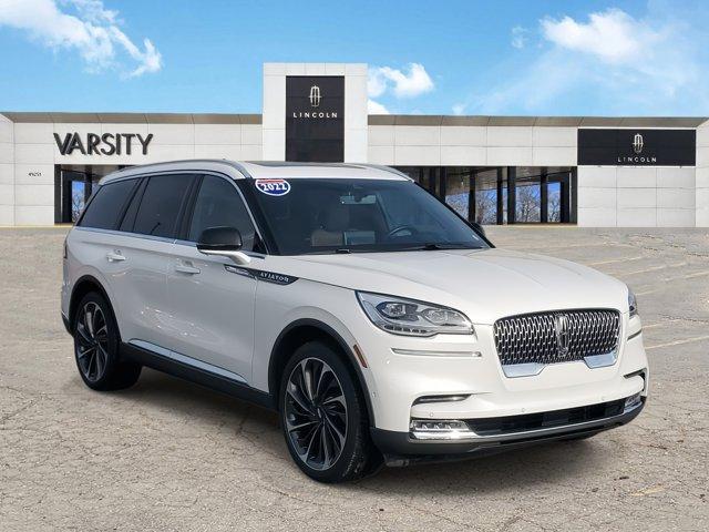 used 2022 Lincoln Aviator car, priced at $48,995