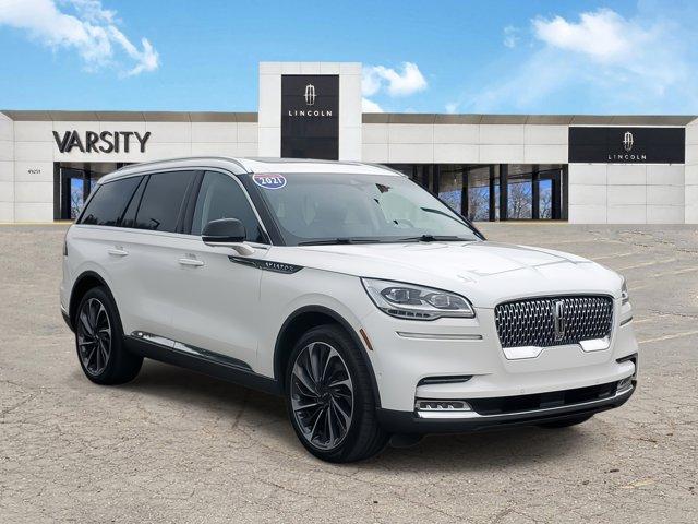 used 2021 Lincoln Aviator car, priced at $44,995