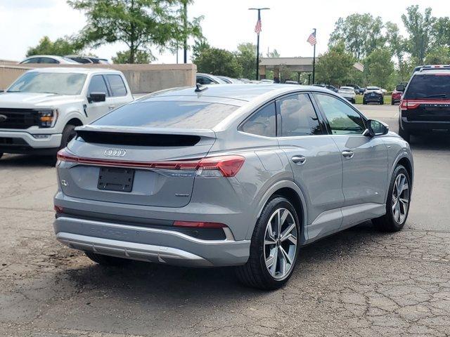 used 2025 Audi Q4 e-tron car, priced at $47,995