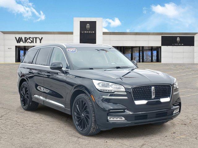 used 2021 Lincoln Aviator car, priced at $44,995