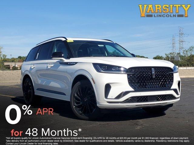 new 2025 Lincoln Aviator car, priced at $74,502