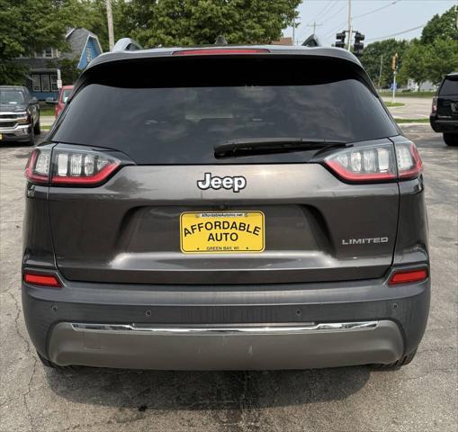 used 2019 Jeep Cherokee car, priced at $12,900