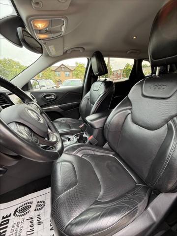 used 2019 Jeep Cherokee car, priced at $12,900