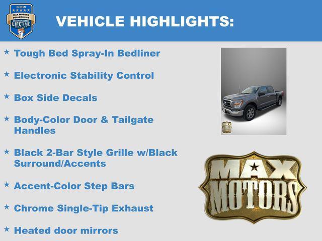 used 2021 Ford F-150 car, priced at $34,900