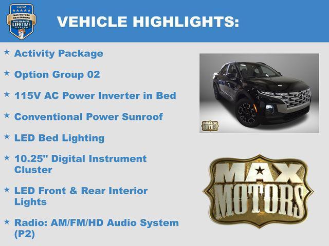used 2024 Hyundai SANTA CRUZ car, priced at $30,400