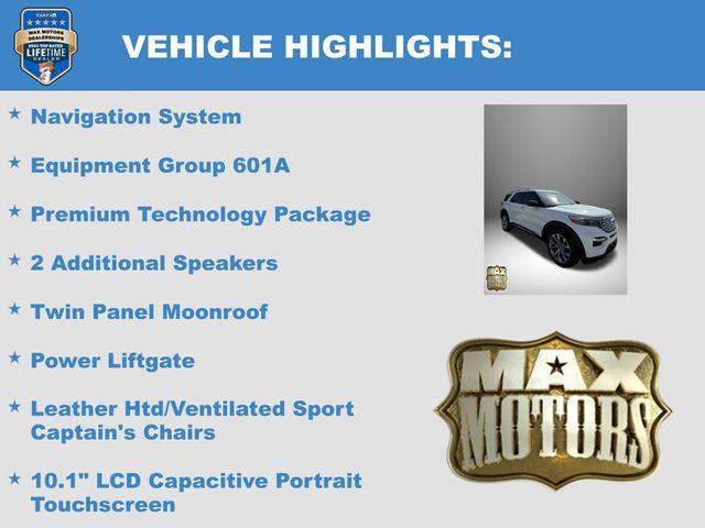 used 2021 Ford Explorer car, priced at $28,988