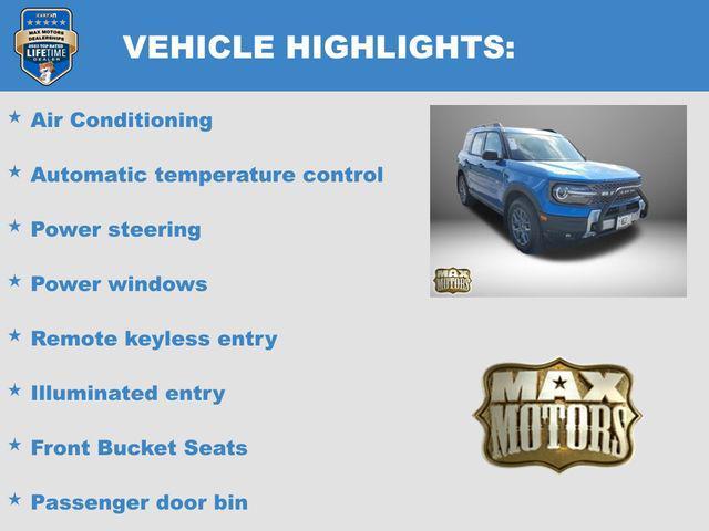 new 2025 Ford Bronco Sport car, priced at $36,458