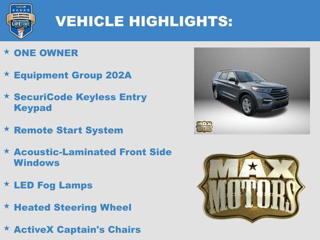 used 2022 Ford Explorer car, priced at $30,980