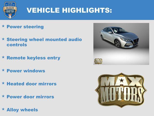 used 2021 Nissan Sentra car, priced at $15,988