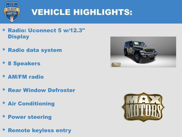 new 2025 Jeep Wrangler car, priced at $44,204