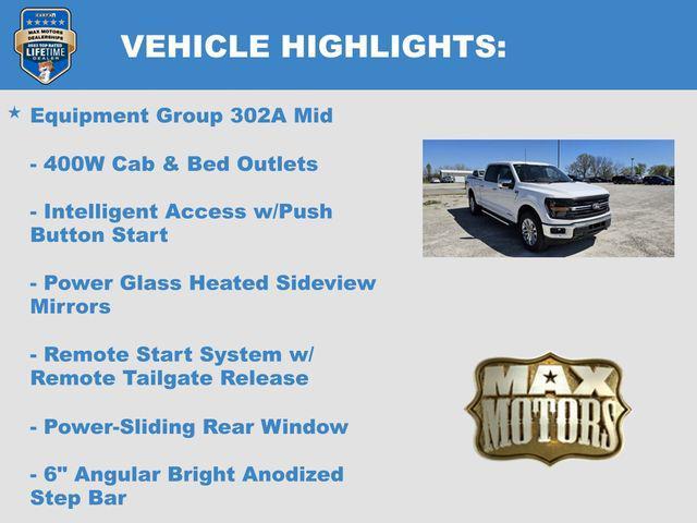 new 2025 Ford F-150 car, priced at $57,988